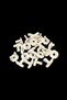 Curtain Stopper Roll Platic White Curtain End Stopper (20 PCS) - 6