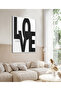 Single Framed Love Written Painting Modern Art Poster Painting Tk/241