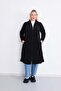 Black Cardigan Plus Size Zippered - 8