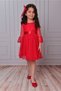Girls' Buckled Dress Girls' Dress Tulle Lace Dress - 4