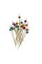 Decorative Toothpick Ornament Colorful Star [20 Pieces] - 2