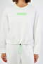 BASIC WHITE SWEATSHIRT - 5