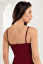 Lycra Rope Strap Women's Claret Red Athlete Mb1042-brd - 2