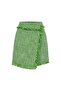 Tassel Striped Tweed Skirt - 6