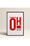 Single Framed Oh La La Painting Modern Art Poster Painting Tk/242 - 2
