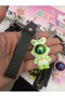Cute Silicone Rabbit Astronaut Keychain - 4