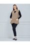 Women's V-Neck Chain Knitted Pocket Wool Mother Knitwear Vest - 6