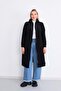 Black Cardigan Plus Size Zippered - 2