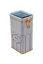 Er053-u6 Retro Patterned Rectangular Metal Storage Container 8x10 Cm - 2