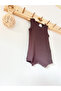 Dark Purple Corded Strap Romper Organic Modal Jumpsuit 50% Modal 50% Cotton - 2