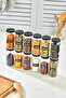 15-Piece Spice Set with Tiered Metal Stand, Tiered 15-Jar Spice Set - 5