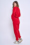 Crew Neck Raised Tight Fit Crop Women's Tracksuit Set - 7