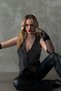 Stylish Black Long Tulle Bridal Gloves Bridal Wedding Costume Gloves Black - 4