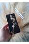 Huawei Mate 10 Lite Compatible Floral Stone Pearl Handheld Laser Cut Shiny Case - 3