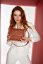 Tan Women's Shoulder Bag 05PCC23K2054 - 4