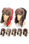 Outdoor Masked Furry Mouth Covering Colorful Hat Snow Ski Equipment Beanies with Wind Rain Protector - 2