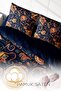 King Size Tapestry Flowers Cotton Satin Double Duvet Cover Set 3D 220X240Cm - 4