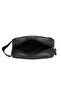 Men's Vegan Leather Personal Shaving Cosmetic Clutch Bag Travel Care Handbag - 7