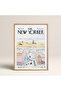 Single Framed New Yorker Serial Painting Modern Art Poster Painting Tk/286 - 2