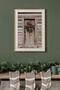 One Piece Poster Painting with Wooden Frame