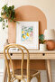 One Piece Poster Painting with Wooden Frame