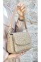 Women's Sand Two-Strap 3-Compartment Shoulder and Crossbody Bag