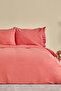 Denim Azur Single Duvet Cover Set Red - 3