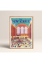 Single Framed New Yorker Serial Painting Modern Art Poster Painting Tk/298 - 2