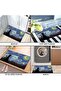 Decorative Door Mat, Outdoor/Household/Door Mats (NIGHT CAT) - 4