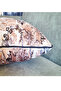 Piping Pillow Cushion Cover Patterned Brown 50X30 - 2