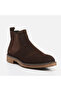 Genuine Leather Brown Men's Casual Boots - 3