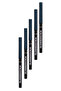 قلم تحديد العيون المقاوم للماء من Glimmersticks مع مصعد لامع، مجموعة من خمس قطع