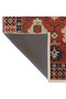 Orange Blue Themed Ethnic Floral Traditional Motif Patterned Vintage Decorative Carpet 2666 - 4