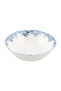 Blue Dream 16 cm Porcelain Soup Bowl Set for 6 people with Blue Flower Pattern - 2