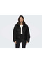 15292945 Black Women's Casual Coat 15292945-BLACK Black - 3