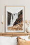 One Piece Poster Painting with Wooden Frame