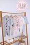 100% Thick Knitwear Girl Boy Baby Kids Winter Beret Jumpsuit Set 5711 - 7