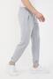 Gray Men's Ribbed Pocket Zipper Detailed Sweatpants - 2
