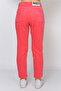 Dried Rose Pocket Detailed Flare Leg Thin Corduroy Trousers - 5