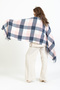 Plaid Wool Winter Shawl - 70x200 Cm - Durable Acrylic - 4