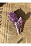 Pearlescent Pearl Peg Buckle Purple SBT1741