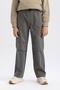 Boy's Wide Leg Standard Leg Gabardine Trousers B4287A823Wn - 6