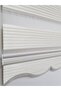 Geniş Pliseli Simli Ekru Zebra Stor Perde Mz296 - 3