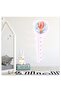 Fox in Flying Balloon Height Meter Children's Room Decorative Wall Sticker - 2