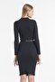 Women's Camisole Turtleneck Top Pencil Skirt Bottom Set - 4