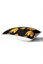 Black Rectangular Throw Pillow Case with Ethnic Elephant Pattern - Special Design - 2
