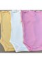 Baby Girl Yellow Long Sleeve Snap Body 3 Pack - 2