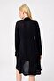 Black Shawl Collar Viscon Cardigan Alc-X4864 - 6