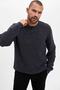 Men's Slim Fit Seasonal Sweater - H3465Az.18Wn.Nv64