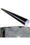 Air Channeled Piano Black Car Roof Covering Foil 135 Cm X 100 Cm Black Application Apparatus - 5